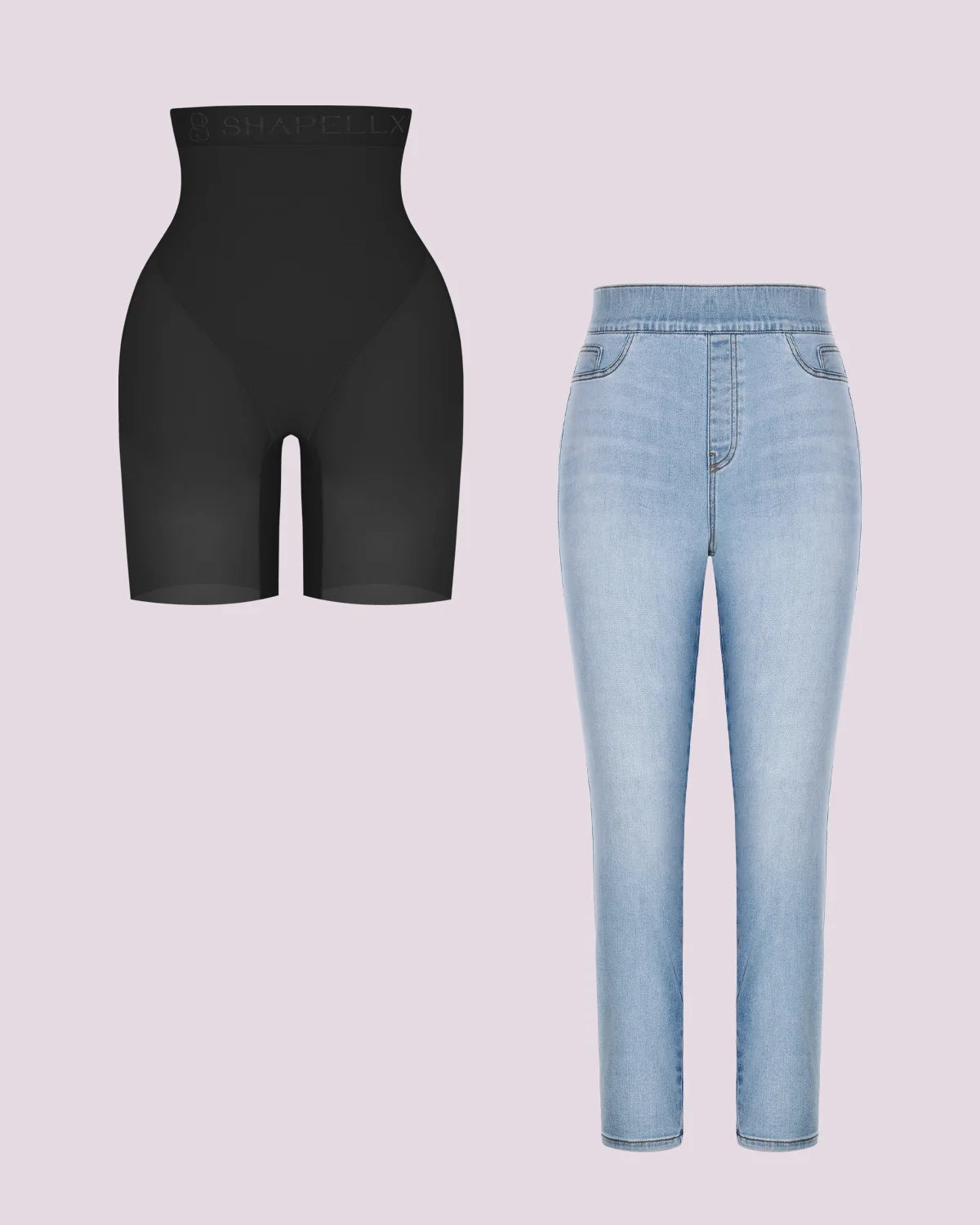 Noir/Bleu clair