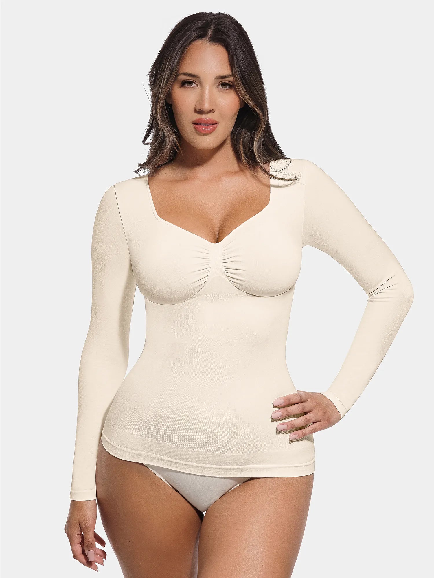 Haut Sculptant Quotidien / Ivoire / 3XL