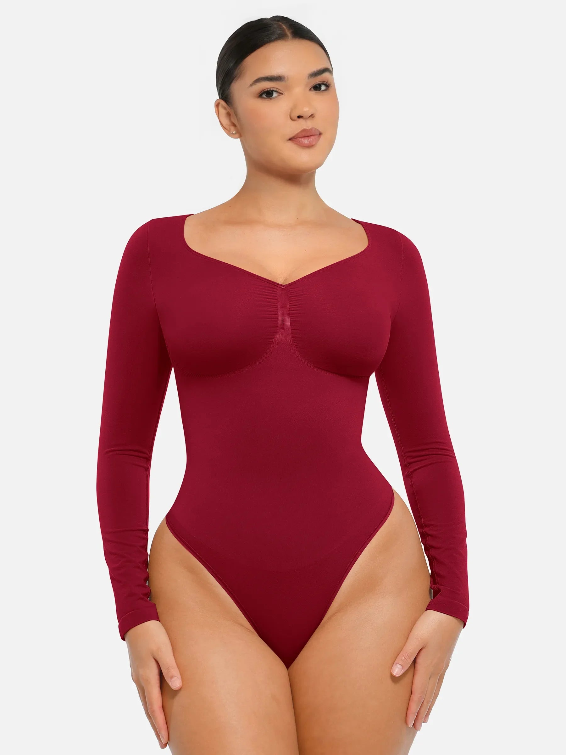 Body Contrôle du Ventre / Vermillon / 3XL