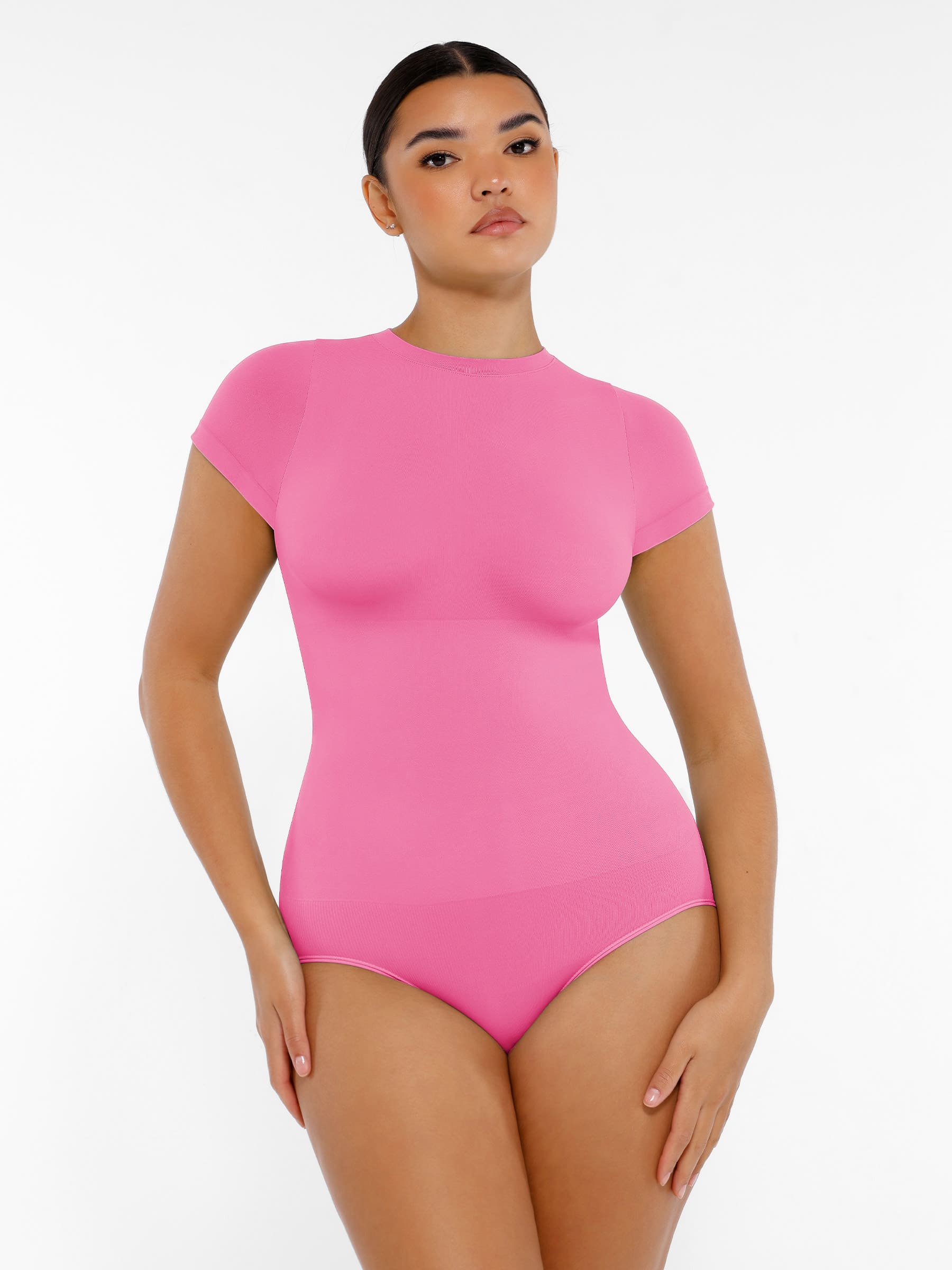 Manches Courtes / Rose / 3XL/4XL