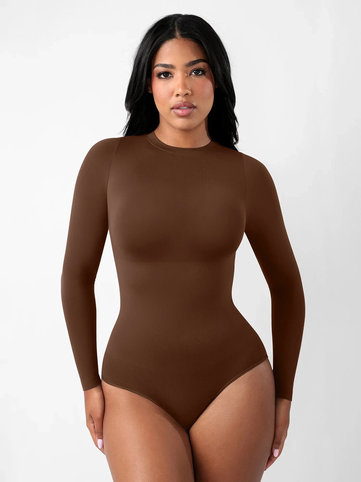 Long Sleeves / Dark Brown / M/L
