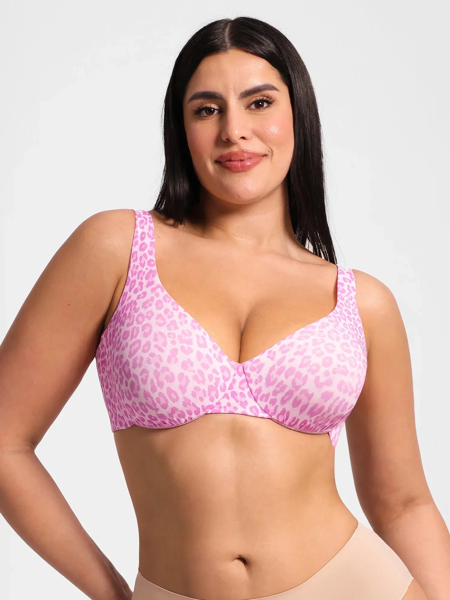 Pink Leopard Print / 36 / B