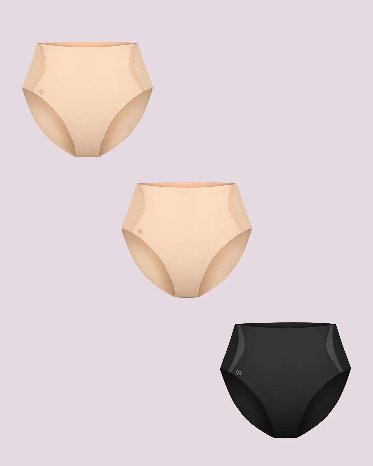 Beige/Beige/Noir / 3X